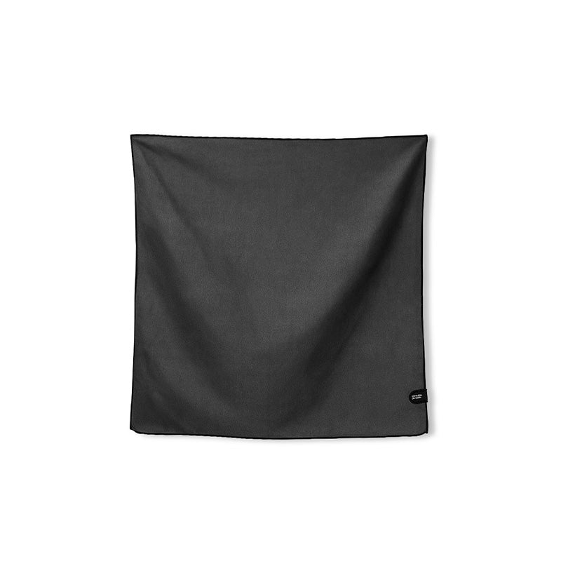 Bandana Towel: Bunch Palms Black