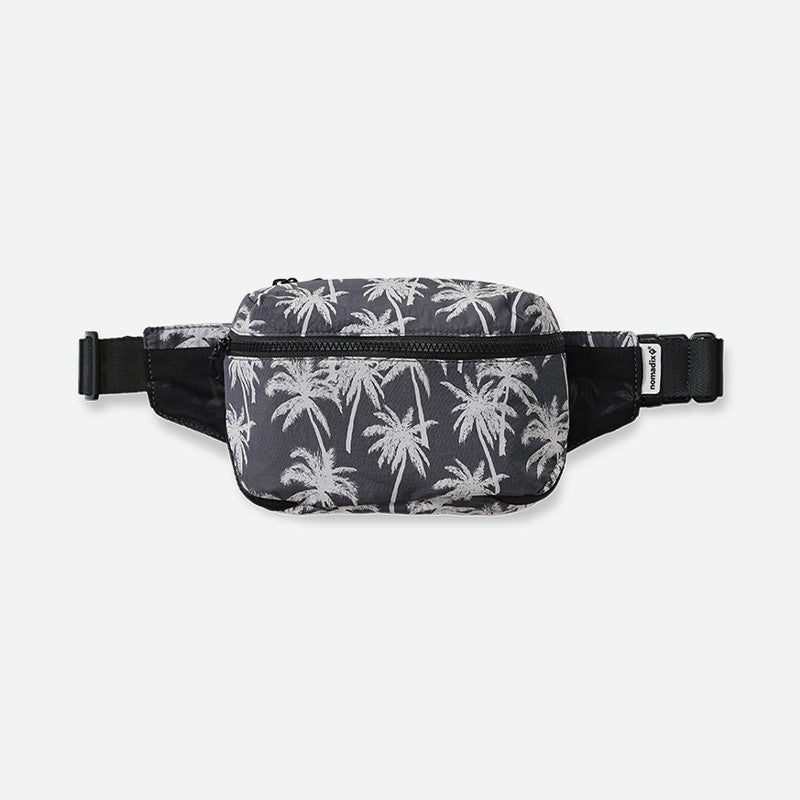 Blue and white fanny pack best sale