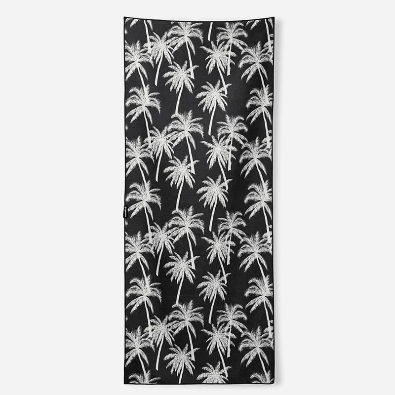 Original Towel: Bunch Palms Black