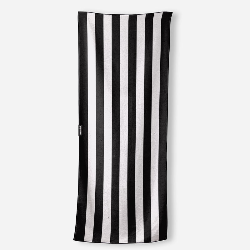 Original Towel: Cabana Stripe Black