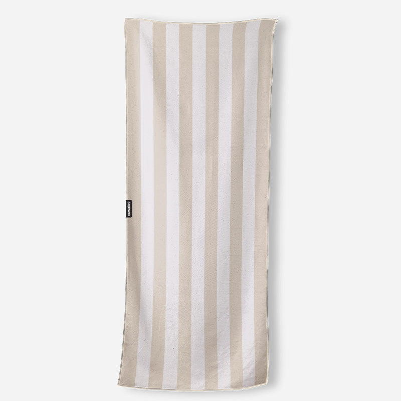 Original Towel: Cabana Stripe Beige