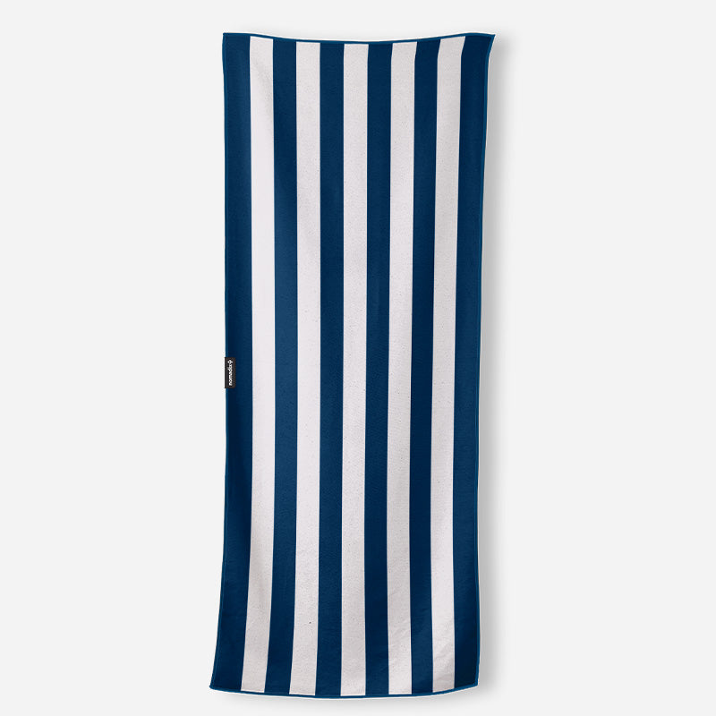 Original Towel: Cabana Stripe Dark Blue