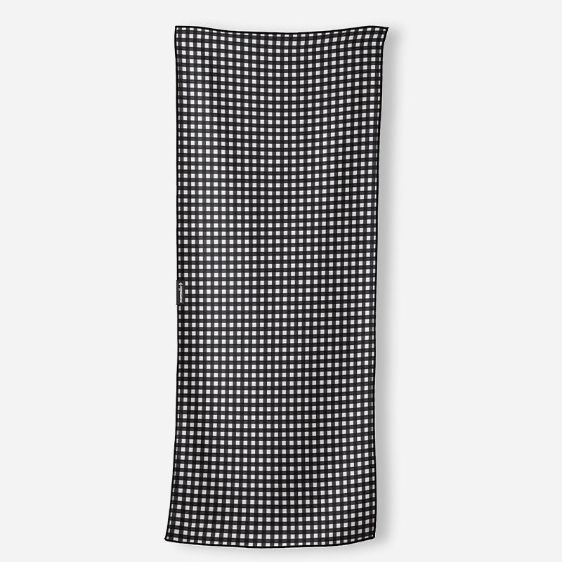 Original Towel: Gingham Black