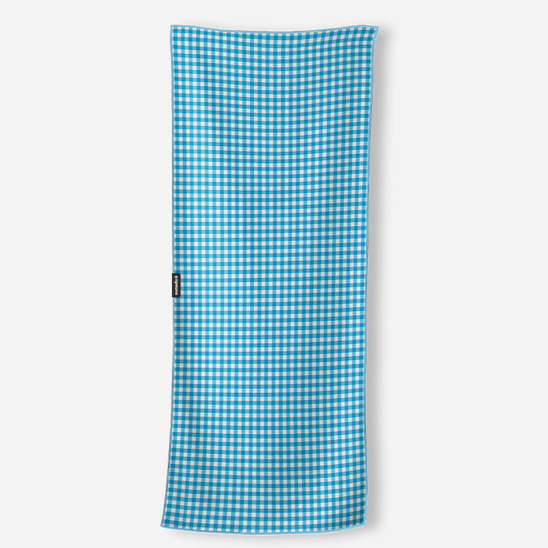 Original Towel: Gingham Sky Blue