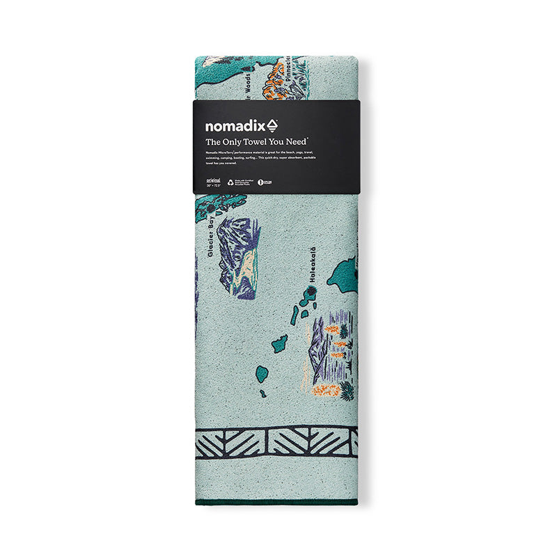 Original Towel: National Parks and Monuments Map