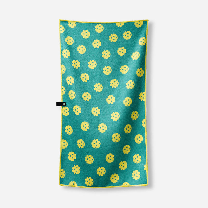 Pickleball Towel: The Kitchen Green