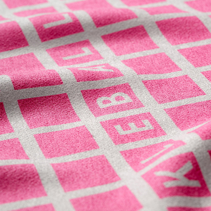 Pickleball Towel: Pickleball Net Pink